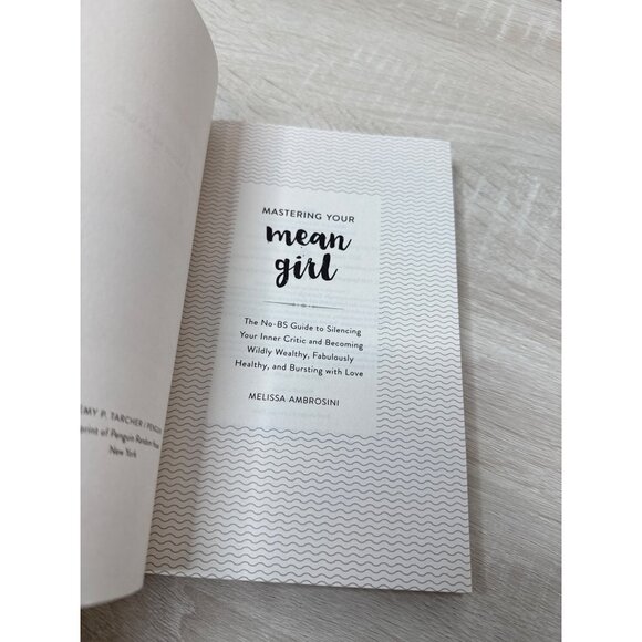 Mastering Your Mean Girl Book Self Help Self Esteem Growth Melissa Ambrosini - Picture 5 of 6